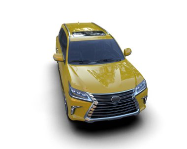 modern şehir ışığı beyaz arka planda izole edilmiş