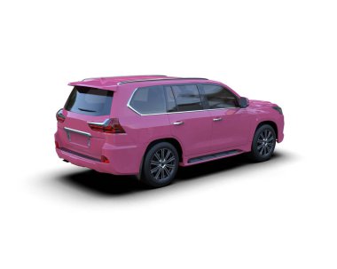 Pembe lüks modern cip. 3 Boyutlu Hazırlama.