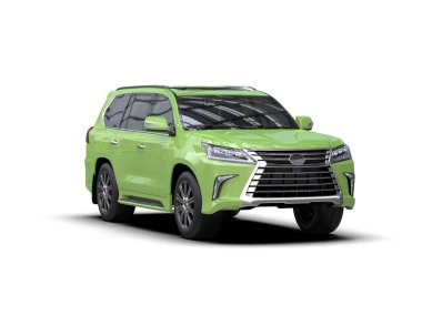 modern araba - ön görünüm.