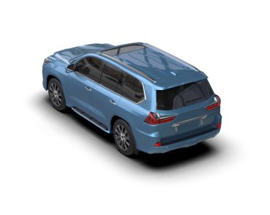 Bir arabanın 3 boyutlu çizimi - arka taraf tasarımı