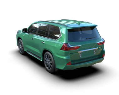 Bir markanın 3 boyutlu görüntülemesi - daha az genel SUV