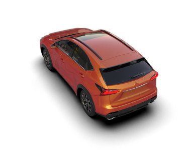 Bir markanın 3 boyutlu görüntülemesi - daha az genel SUV