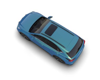 Bir arabanın 3 cg görüntüsü