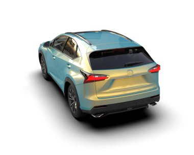 modern SUV - arka görünüm