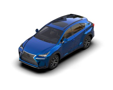 Daha az genel bir konsept arabanın 3 boyutlu çizimi