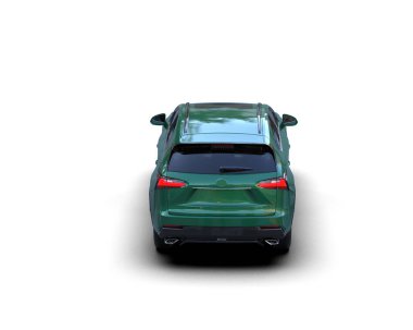 araba beyazda izole edildi