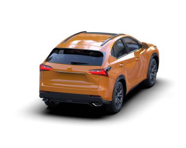 Modern cip beyazdan izole edilmiş. 3D görüntüleme - illüstrasyon