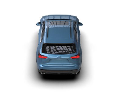 araba beyazda izole edildi