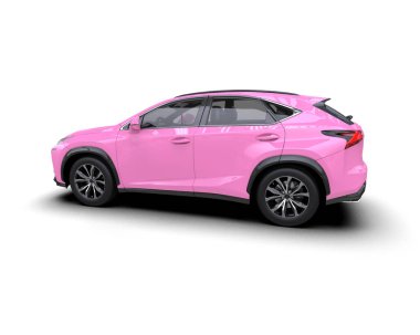 Siyah arka planda bir araba. yüksek kaliteli fotoğraf