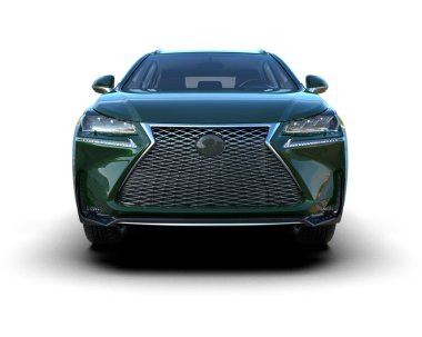 Lüks araba, modern premium sedan. 3d illüstrasyon.