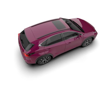 Pembe spor araba - arka plan