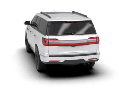 modern SUV - arka görünüm