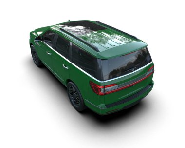 Daha az genel bir konsept arabanın 3 boyutlu çizimi