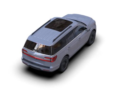 Bir arabanın 3 cg görüntüsü