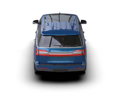 Karanlık bir arka planda modern bir araba. 3d oluşturma