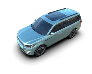 Bir markanın 3 boyutlu görüntülemesi - daha az genel SUV