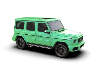 yeşil modern cip - ön görünüm