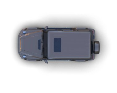 Aracın 3 boyutlu resmi izole edildi