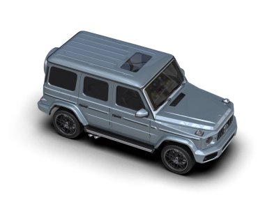 Bir arabanın 3 boyutlu görüntüsü