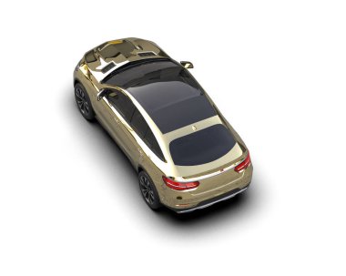 Bir markanın 3 boyutlu çizimi - daha az genel bir SUV