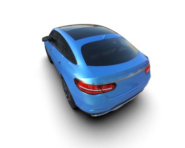 Bir arabanın 3 cg görüntüsü