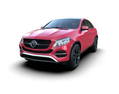 Siyah arka planda lüks bir araba.