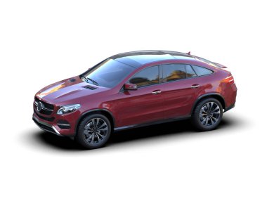 Bir markanın 3 boyutlu görüntülemesi - daha az genel SUV