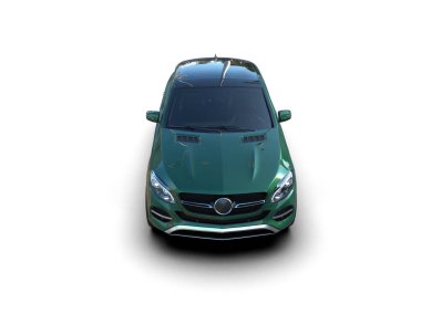 Gri bir arka planda modern lüks araba.