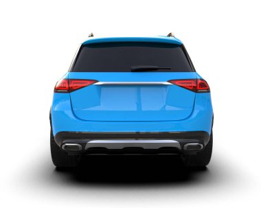 araba beyazda izole edildi