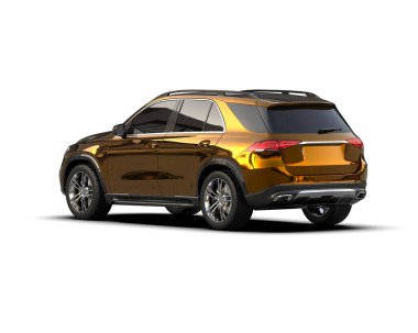 modern SUV - araba - 3D görüntüleme