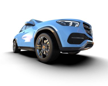 Modern spor araba - 3D render