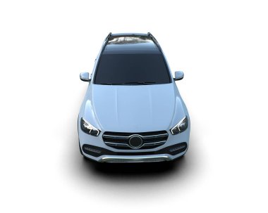 3 boyutlu lüks bir araba.