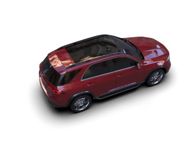 beyaz arkaplandaki araba