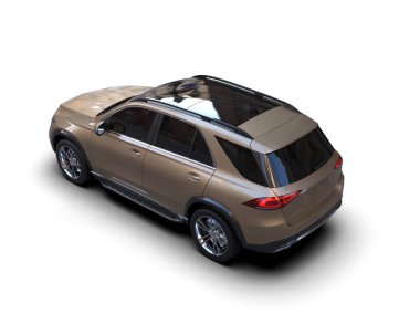 Siyah arka planda cam yüzeyi ve gölgesi olan bir araba.