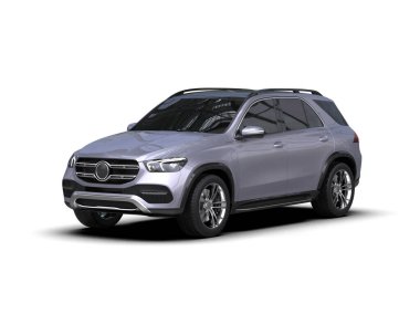 Modern lüks araba. 3d oluşturma