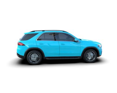 Modern mavi cip beyaz üzerine izole