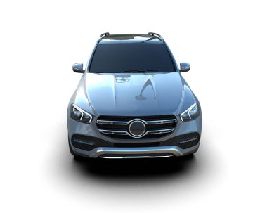 Beyaz bir arka plan üzerinde lüks suv