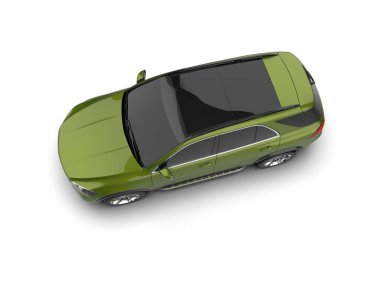 3 boyutlu bir araba.