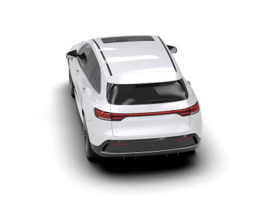 araba modern beyaz arkaplan