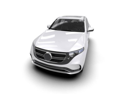 beyaz modern lüks iş arabası