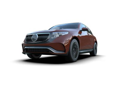 Stüdyo ortamında daha az genel bir konsept arabanın 3 boyutlu çizimi