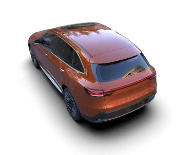 Bir markanın 3 boyutlu görüntülemesi - daha az genel SUV