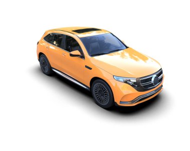 Modern lüks araç hafif bir arka plan üzerinde.