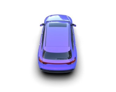 Beyaz arka planda bir araba. vektör