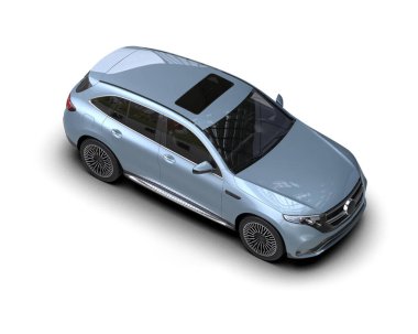 Bir arabanın 3 cg görüntüsü