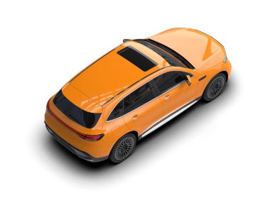 modern lüks araba izole edilmiş arka plan