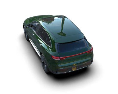 Daha az genel bir konsept arabanın 3 boyutlu çizimi