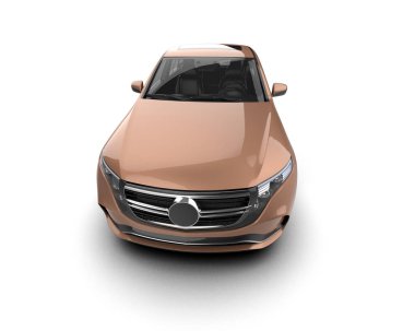 Modern lüks araç hafif bir arka plan üzerinde