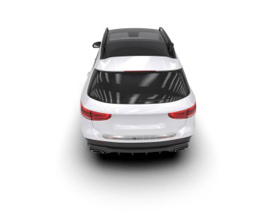 siyah modern beyaz araba - arka plan