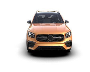 Arka planda lüks spor araba, 3D görüntüleme.